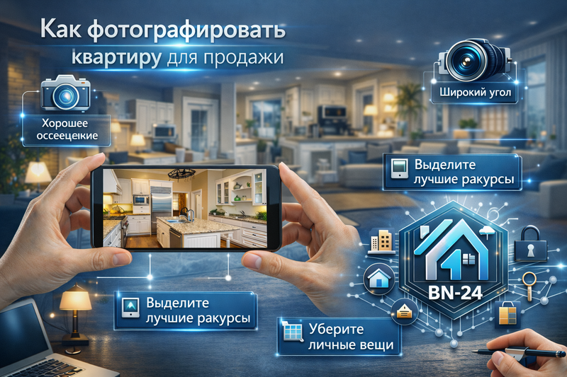 Как фотографировать квартиру для продажи? Полное руководство в 5 советах