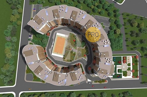 1-комн. квартира, 53.54 м², ЖК Радонеж (№131911)