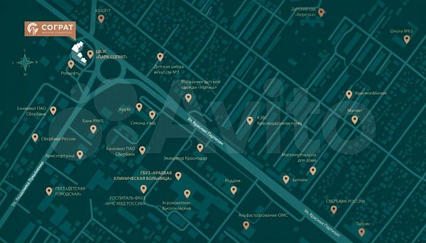 1-комн квартира, 36.1 м², р-н Славянский (№123977)