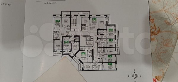 1-комн квартира, 39 м², р-н Молодежный (№124217)