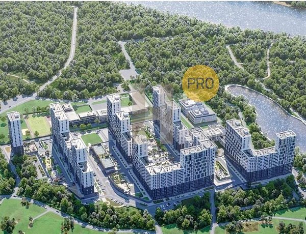 2-комн. квартира, 54.68 м², ЖК Гарантия на Обрывной (№132536)