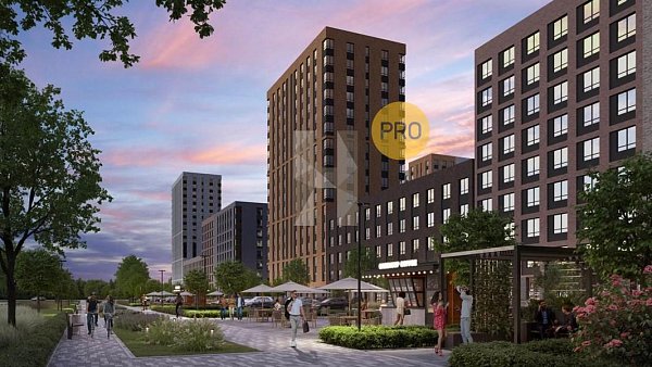 2-комн. квартира, 63.56 м², ЖК Патрики (№132670)