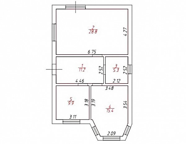 Дом 75 м², уч. 3.86 сот., Краснодар