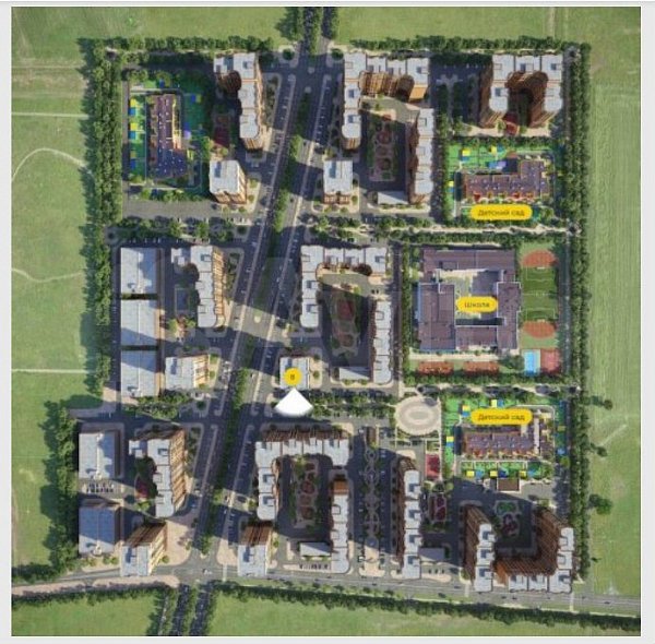 1-комн квартира, 45 м², р-н Энка - Баскет-холл (№123900)