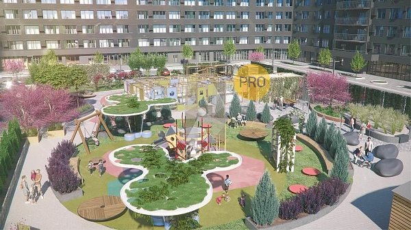 3-комн. квартира, 87.41 м², ЖК Гарантия на Обрывной (№132527)