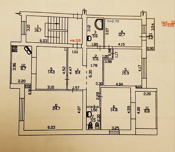 Продается 4-комн квартира, 128 м², р-н Парк Галицкого, 