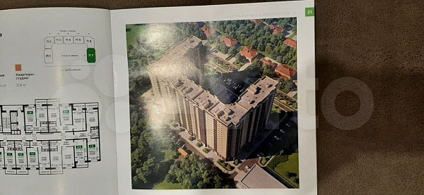 1-комн квартира, 39 м², р-н Молодежный (№124217)