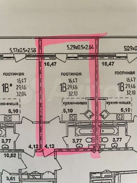 Продается Студия, 32.2 м², р-н Российская ул, 