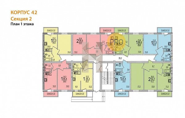 1-комн. квартира, 31.5 м², ЖК ДарГрад (№133215)
