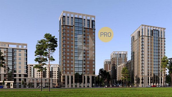 1-комн. квартира, 50.3 м², ЖК Парк Победы-2 (№132849)