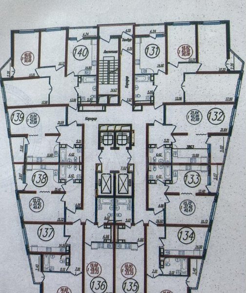 1-комн. квартира, 44.3 м², р-н Пашковский, Краснодар (№124270)