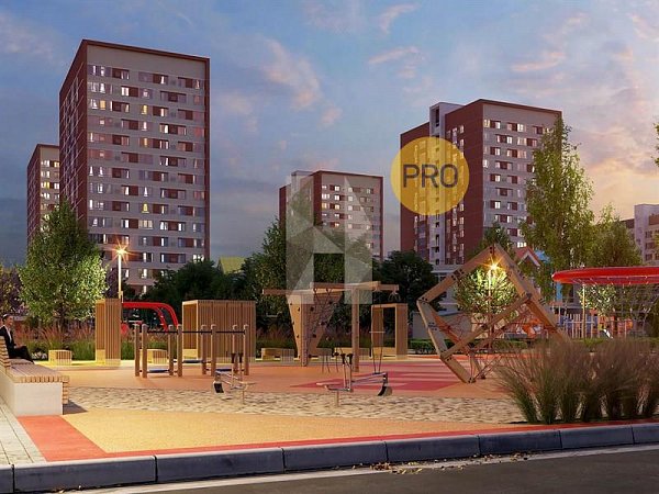 3-комн. квартира, 107.63 м², ЖК Родные просторы (№132383)