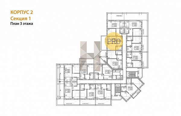 1-комн. квартира, 40.39 м², ЖК Вектор (№132365)