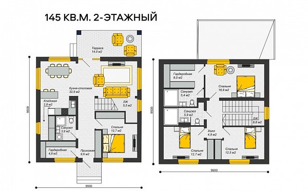 Дом 145 м², уч. 6 сот., Адыгея