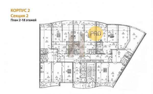 2-комн. квартира, 71.22 м², ЖК Радонеж (№131930)