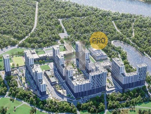 3-комн. квартира, 87.41 м², ЖК Гарантия на Обрывной (№132527)