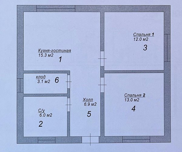 Дом 65 м², уч. 3 сот., Краснодарский край