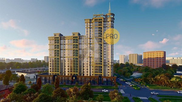 2-комн. квартира, 71.19 м², ЖК AVrorA (№132344)