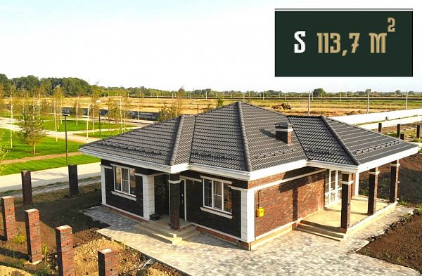 Дом 113.7 м², уч. 6 сот., Адыгея
