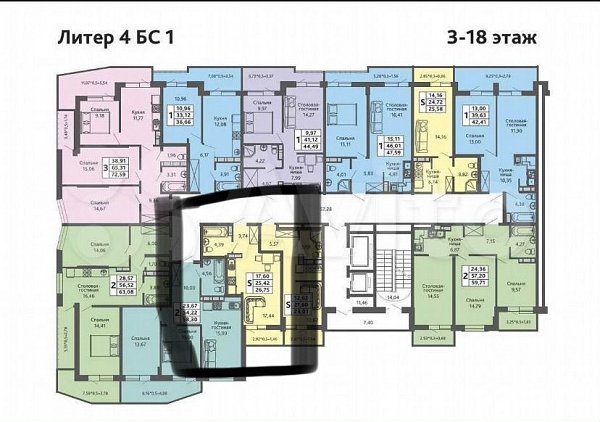 Студия, 26.9 м², р-н Энка - Баскет-холл (№125889)