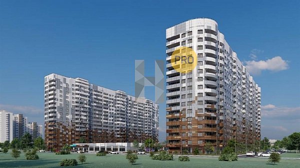1-комн. квартира, 42.2 м², ЖК Хорошая Погода (№132100)