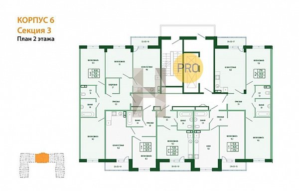 1-комн. квартира, 37 м², ЖК Екатерининский Парк (№133294)