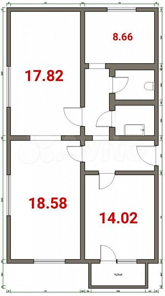 Продается 3-комн. квартира, 73.9 м², р-н Селезнева-СБС, Краснодар
