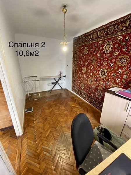 3-комн. квартира, 55.2 м², р-н Славянский, Краснодар (№124798)