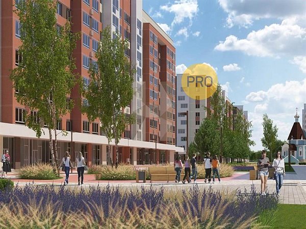 3-комн. квартира, 107.63 м², ЖК Родные просторы (№132383)
