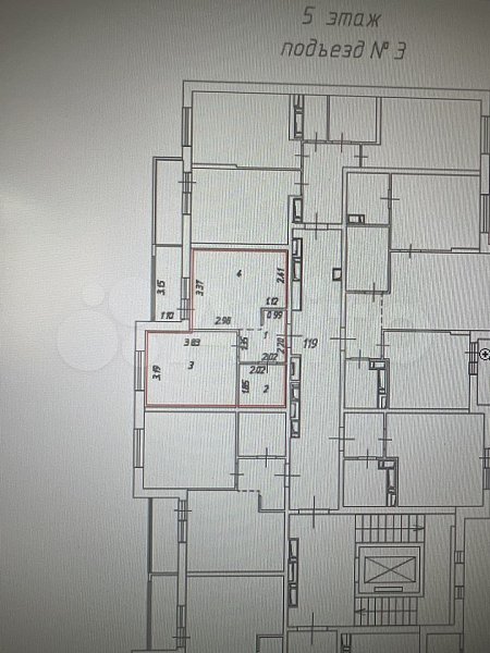 1-комн квартира, 33.4 м², р-н Западный обход (№123961)