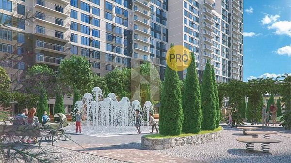 3-комн. квартира, 87.41 м², ЖК Гарантия на Обрывной (№132527)