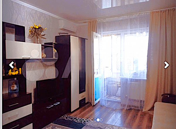 1-комн квартира, 38 м², р-н Российский п (№123165)