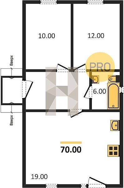 Продается Дом 70 м², КП Рубиновый Берег, Краснодар