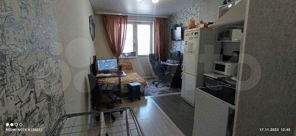 Студия, 24 м², р-н Петра Метальникова (№125560)