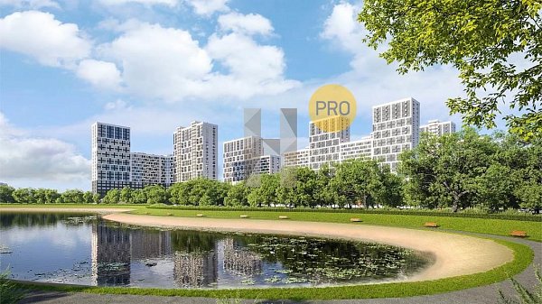 3-комн. квартира, 87.41 м², ЖК Гарантия на Обрывной (№132527)