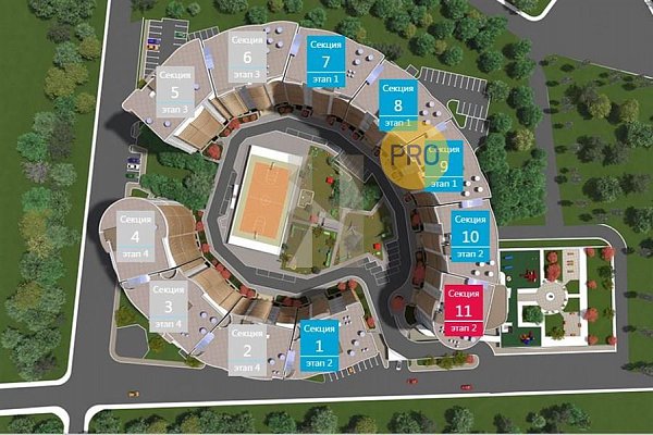 2-комн. квартира, 87.8 м², ЖК Радонеж (№131910)
