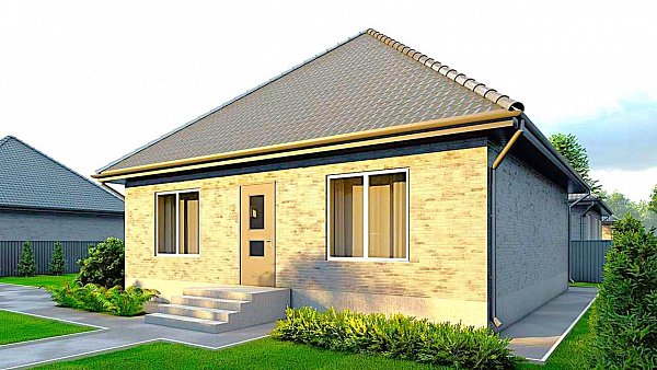 Дом 88 м², уч. 3.5 сот., Адыгея