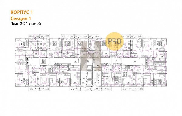 Студия, 25.7 м², ЖК Улыбка (№132029)