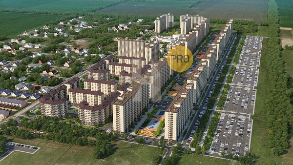 2-комн. квартира, 53.8 м², ЖК Дыхание (№133594)
